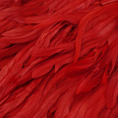 One Shoulder Feather Sequins Dress