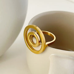 Circle Hollow Ring