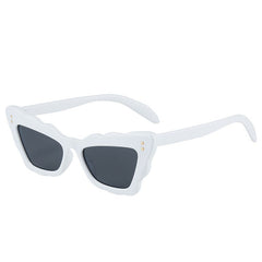 Retro High-End Wave Pattern Progressive Sunglasses