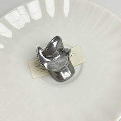 Exaggerated Irregular Index Finger Ring