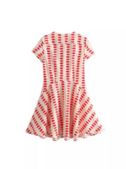 Cute Printed Skater Dress