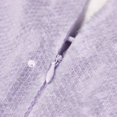 Sparkling Hollow Chest Long Sleeved Dress