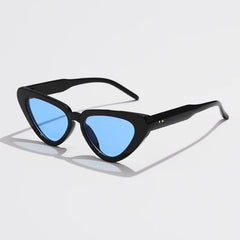 Retro Candy Colored Cat's Eye Sunglasses