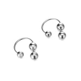 Pre Order: Ball Metal Back Stud Earrings