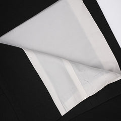 Solid Single Breasted Waist Closure Slim Long Suit Jacket