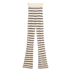 Striped Crochet Top + Pants Set