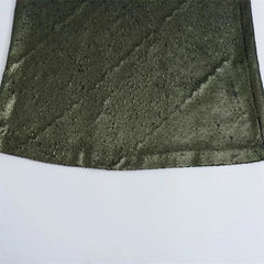 Sequin Embellished A-line Hip-Hugging Skirt