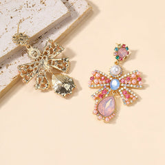 Pre Order: Boho Alloy Pearl Stud Earrings