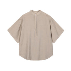 Minimalist Short Sleeved Loose Shirt
