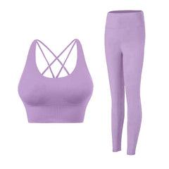 Solid Yoga Top + Pants