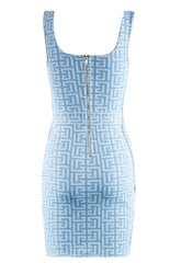 Printed Bodycon Bandage Dress