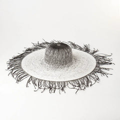 Pre Order: Bohemian Paper Straw Beach Hat