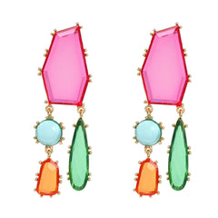 Pre Order: Bohemian Geometric Exaggerated Earrings