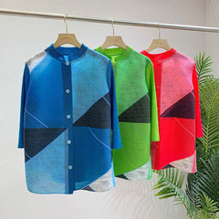 High-End Pleated Top