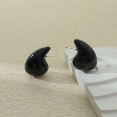 Diamond Studded Colorful Stud Earrings