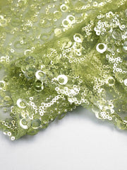 Off Shoulder Feather Sequin Dress