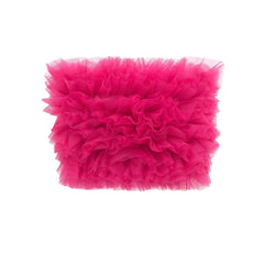 Silk Net Tulle Knitted Top