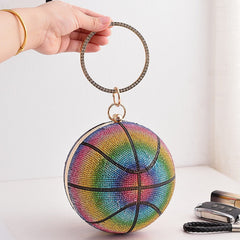 Pre Order: Basketball Diamond Handheld Banquet Bag