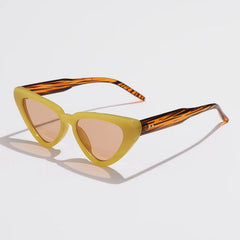 Retro Candy Colored Cat's Eye Sunglasses