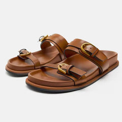 Open Toe Buckle Beach Sandals