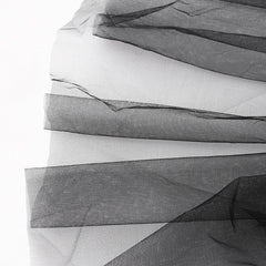 Mesh Patchwork Irregular Skirt Dress