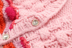 Handmade Chunky Knit Bubble Cardigan