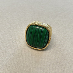 Natural Middel Age Stone Ring