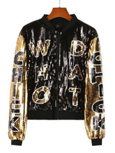 Team Jersey Sequin Baseball Jacket