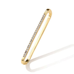 One Piece Zircon Ear Cuff