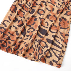 Casual Leopard Print Cami Dress