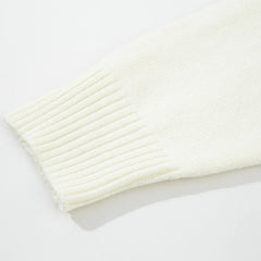 Heart-Shaped Loose Soft Knitted Sweater