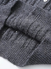 Pearl Embellished Knitted Cardigan