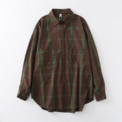 Plaid Loose Fit Shirt