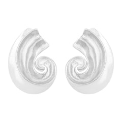 Twisted Electroplated Alloy Earrings