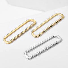 One Piece Zircon Ear Cuff