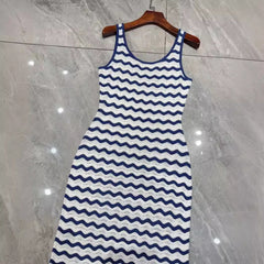 Pre Order: Bohemian Long Suspender Knit Dress