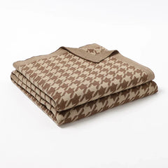 Baby Blankets Super Soft Newborn Girls Boys Swaddle Wrap Quilts Plaid Toddler Infant Stroller Bedding Cotton Knitted Blanket