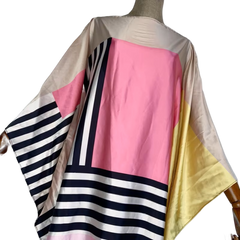 Elegant Silk Kaftan Dress - WINI