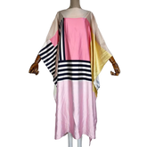 Elegant Silk Kaftan Dress - WINI