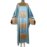 Bohemian Tassel Kaftan Dress - WINI