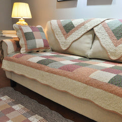 Europe Style Sofa Cover Sofa Cushion Plaid Couch Cover Four Seasons Universal Sofa Towel Cotton Non-slip Pillow