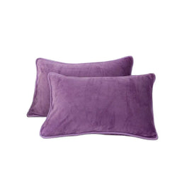 Luxury Velvet Pillowcase 48x74cm Solid Color Soft Skin Pillow Case Pillow Cover Bedding Flannel Fabric Warm And Smooth