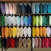 30 Colors Thick Corduroy Cozy Corn Stripe Pillowcase Quilting Embossing Striped Cushion Covers Sofa Chairs Home Decor