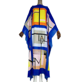 Cozy Silk Kaftan Dress - WINI