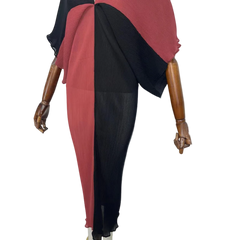 Comfy Two Tone Kaftan Dress - WINI