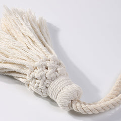Macrame Curtain Tiebacks Boho Rope Curtain Tie Back Decorative Woven Curtain Holdbacks Home Decor Room Deocration