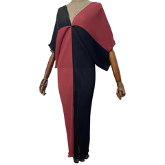 Comfy Two Tone Kaftan Dress - WINI