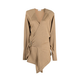 Oval Hip Buckle Wrap top