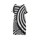 Curves Print Summer Maxi Dress