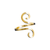 Double Spiral Adjustable Ring